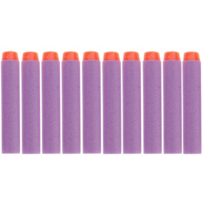 10 PCS 7.2cm EVA Soft Blaster Darts Bullets(Purple) - Image 2