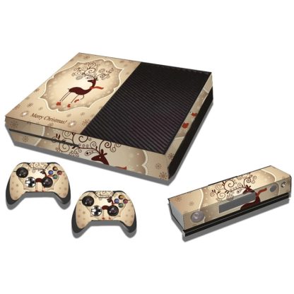 Christmas Series Decal Stickers for Xbox One Game Console