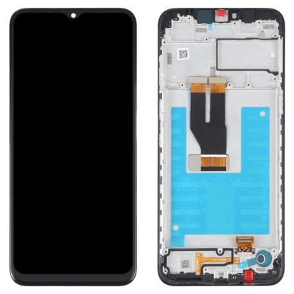 OEM LCD Screen For Nokia G11 / G21 Digitizer Full Assembly with Frame (Black) - Image 2