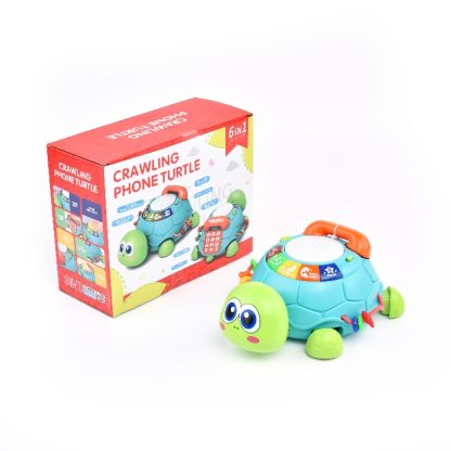 MoFun 2033A 6 in 1 Electric Crawling Induction Enlightenment Multifunctional Early Education Turtle