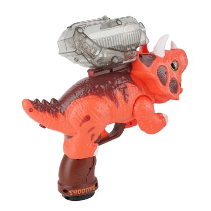 MoFun 613A Electric Dinosaur Toy Gun With Lights/Spray(Red)