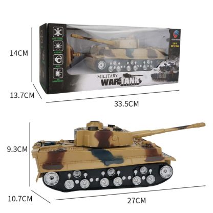 MoFun 369  Remote Control Tank 1:32 Four-way RC Vehicle(Yellow) - Image 2