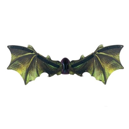 Rockwoo R02 Electric Dinosaur Wings with Lighting and Music(Green)