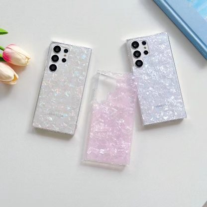 For Samsung Galaxy S22+ Shell Pattern TPU Protective Phone Case(Pink) - Image 3