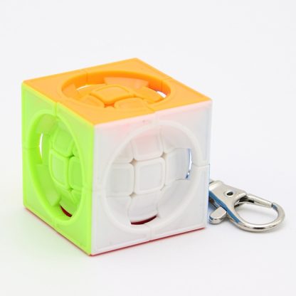 Mini Keychain Shaped Third-Oriented Magic Cube Children Educational Toys - Image 2