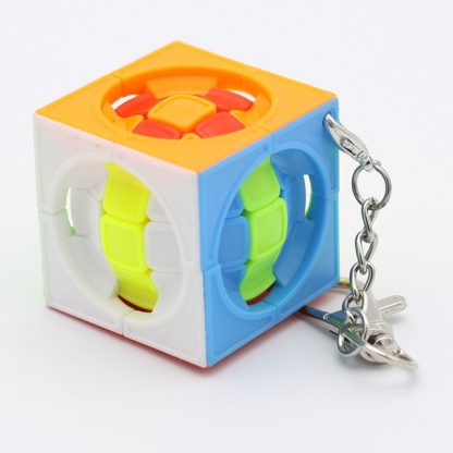 Mini Keychain Shaped Third-Oriented Magic Cube Children Educational Toys - Image 3