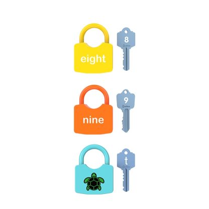 3 PCS Children Alphanumeric and Number Matching Lock Early Educational Toys, Random Style Delivery - Image 2