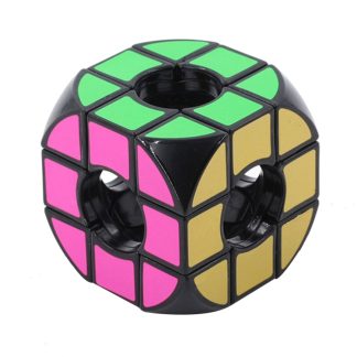 3 PCS Arc Angle Hollow Third-order Cube Children Fun Educational Toys(Black)
