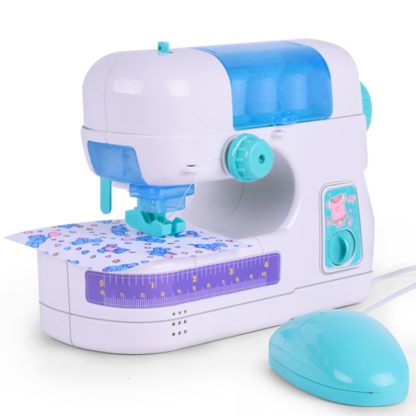 Simulation Electric Sewing Machine Home Furniture Children Puzzle Play House Toy