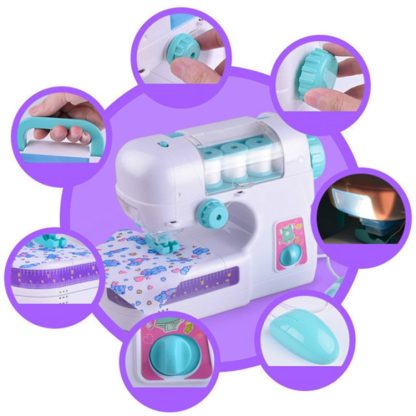 Simulation Electric Sewing Machine Home Furniture Children Puzzle Play House Toy - Image 3