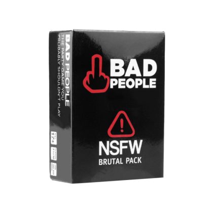 Bad People NSFW Brutal Expansion Pack 80 New Question Cards Party Game Cards