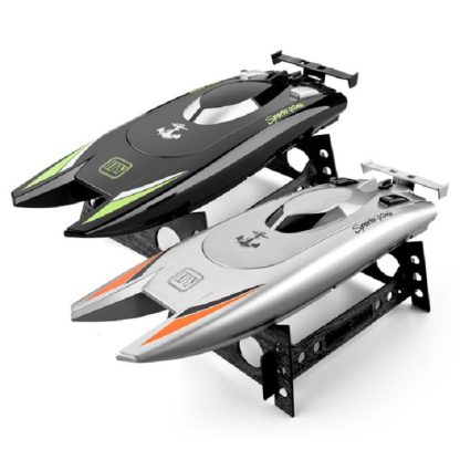 Children Water Toy High-speed Remote Control Boat 7.4 V Large Capacity Battery Speed Boat Racing Boat(Black) - Image 3