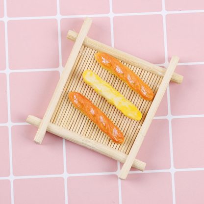 30 PCS  Resin DIY Accessories Simulation Food Play Bread Doll House Decoration Accessories, Random Style Delivery - Image 3