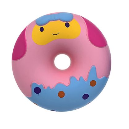 2 PCS Elastic Decorative Fun Doughnut Toy Children Slow Rising Cream Scented Cute Collect Toy Gift(Starry night)