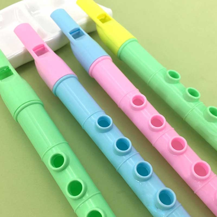 10 PCS 21cm Six Hole Clarinet Children Educational Music Toy, Random Color Delivery - Image 3