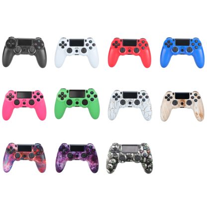 Wireless Bluetooth Game Handle For PS4, Product color: Bluetooth Version (Black) - Image 2