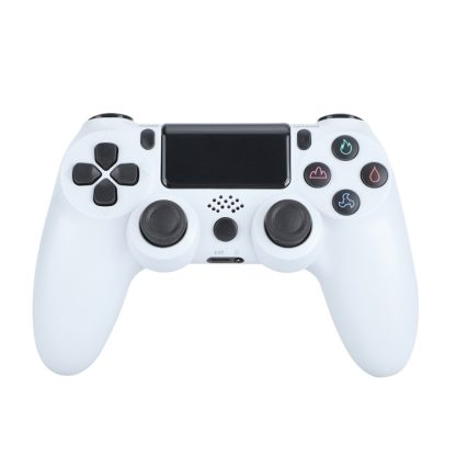 Wireless Bluetooth Game Handle For PS4, Product color: Bluetooth Version (White)