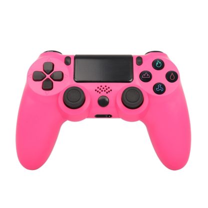 Wireless Bluetooth Game Handle For PS4, Product color: Bluetooth Version (Pink)