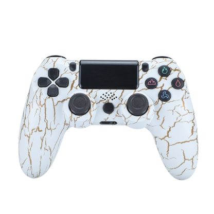 Wireless Bluetooth Game Handle For PS4, Product color: Bluetooth Version (Burst Pattern)