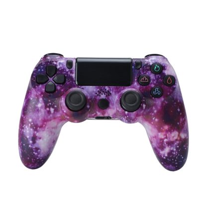 Wireless Bluetooth Game Handle For PS4, Product color: Bluetooth Version (Purple Starry Sky)