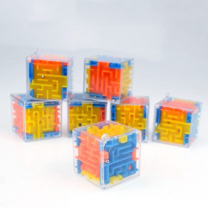 3 PCS 3D Cube Maze Toy Stress Relief Early Education Toys - Image 2