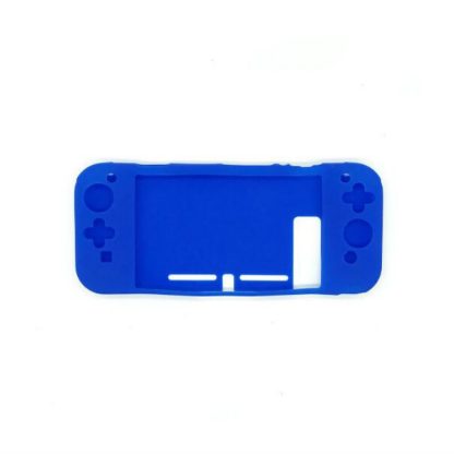 Silicone Protection Case All-inclusive Rubber Cover for Switch Game Console(Blue)