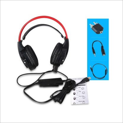 DOBE TY-836 Game Universal Wire Headset Support for PS4/SLIM/PRO/XBOX ONE/PS3/XBOX 360 - Image 2