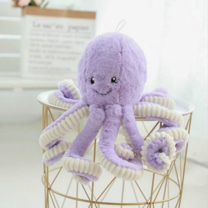 Creative Cute Octopus Plush Toys Children Gifts, Height:80cm(Purple)