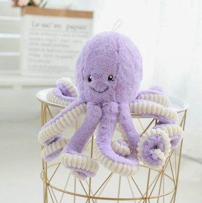 Creative Cute Octopus Plush Toys Children Gifts, Height:80cm(Purple) - Image 2