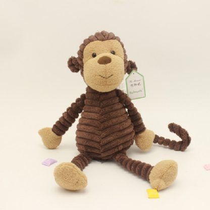 Striped Animal Plush Toy Doll Creative Animal Doll, Type:Monkey, Height:15cm - Image 2