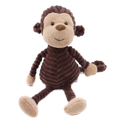 Striped Animal Plush Toy Doll Creative Animal Doll, Type:Monkey, Height:33cm - Image 3