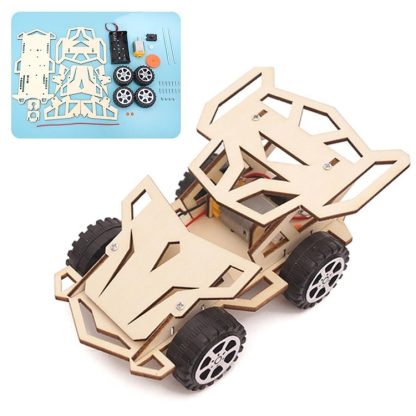 DIY Four-wheel Drive Racing Children's Educational Toys