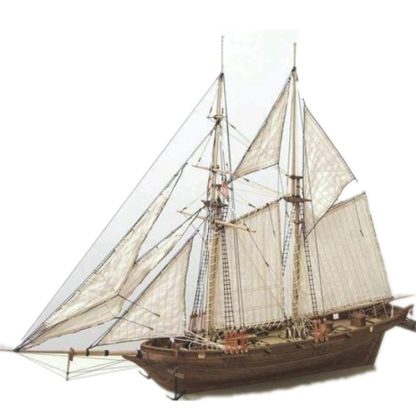 Wooden Assembled Sailing Model DIY Western Classical Sailing Puzzle Model Toy