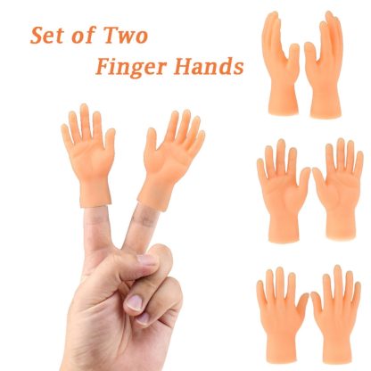 Novelty Five Fingers Open Palms And Fingers Set Of Toys Around The Small Hand Model - Image 2