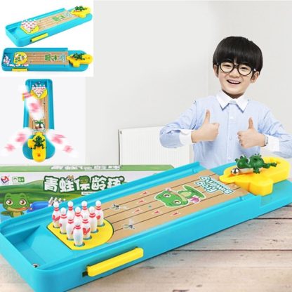 Children Mini Desktop Bowling Toy Set Multicolor Indoor Education Board Game - Image 2