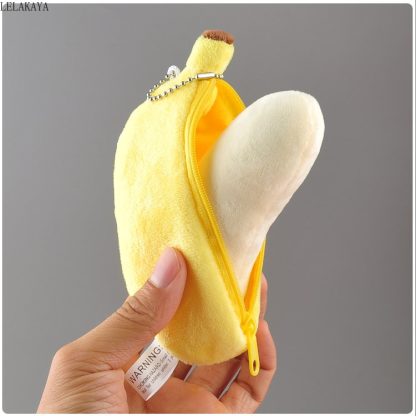 Banana Doll Plush Pendant Doll Mini Creative Plush Toy(Yellow) - Image 3