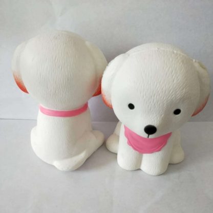 Creamy Fragrance Simulation Cartoon Scarf dog Rebound Decompression Toy, Size:11×8×6.5cm(Pink) - Image 3