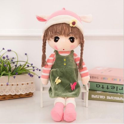 Simulation Doll People Cute Princess Doll Plush Toy Wedding Doll Little Girl Child Doll, Size:45cm(4)