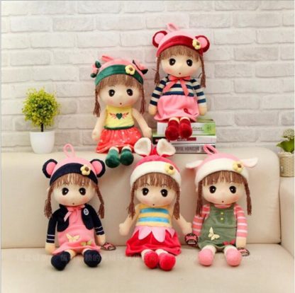 Simulation Doll People Cute Princess Doll Plush Toy Wedding Doll Little Girl Child Doll, Size:45cm(4) - Image 3