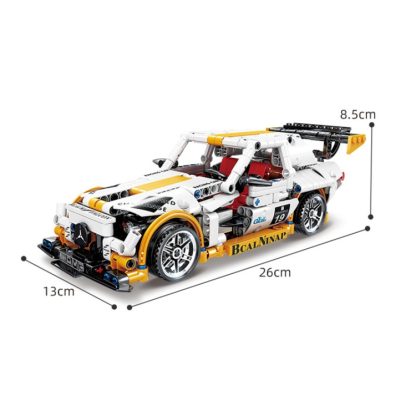 Modified Racing Model Assembled Building Block Gear Children Educational Toys(KY1016) - Image 2