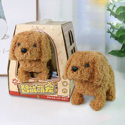 Cute Children Electric Sound Control Simulation Plush Pet Machine Toy(Teddy Dog) - Image 2