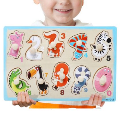 Digital Cognition Children Educational Toys Hand-claw Puzzle Cognitive Kindergarten Gifts