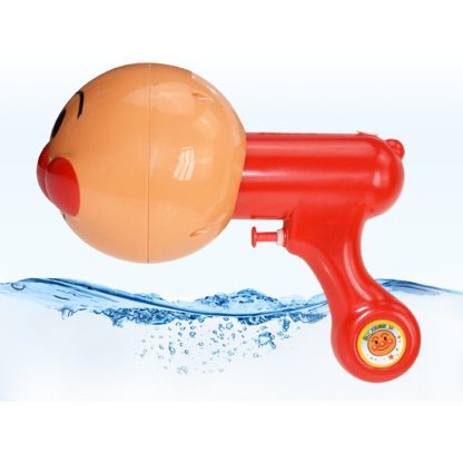 Children Bread Big Superman Small Water Gun Summer Water Toys 3D Stereo Cartoon Super Water Gun Outdoor Toys(Red) - Image 2