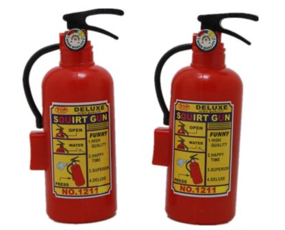 5 PCS Fancy Creative Funny Whole Person Boring Toy Simulation Fire Extinguisher Water Spray Gun Water Toys(11*4*4cm) - Image 3