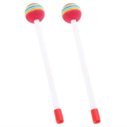 Percussion Sponge Rainbow Lollipop Drumstick - Image 2