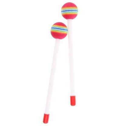 Percussion Sponge Rainbow Lollipop Drumstick - Image 3