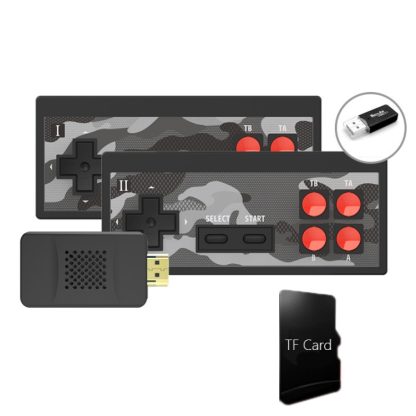 Wireless Doubles HDMI TV Mini Game Console, Model:Y2 Plus V3.0 (1800 Games)