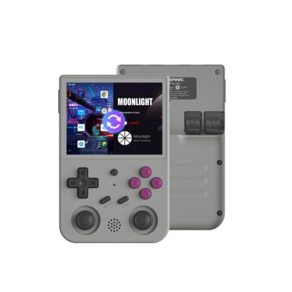 ANBERNIC RG353VS 3.5 Inch Wireless Game Box Linux Single OS Handheld Game Console Machine Only(Gray)