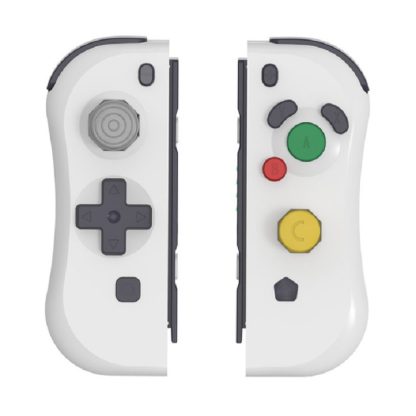 For Switch Joy-con Full Function Wireless Bluetooth Game Controller with Wake Up Function, A Pair(White) - Image 2