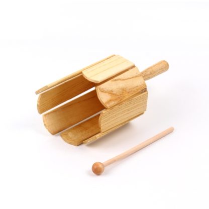 Wooden Eight-tone Tube Octave Percussion Instrument Children Music Teaching Aid Diameter: 7.7cm - Image 2